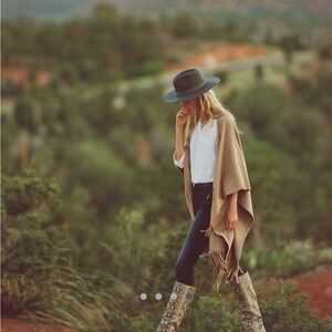 Faux Suede Poncho
Anthropologie
Originally $128